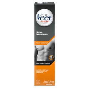 Men Crema Depilatoria Para Torso Y Cuerpo 200 ml