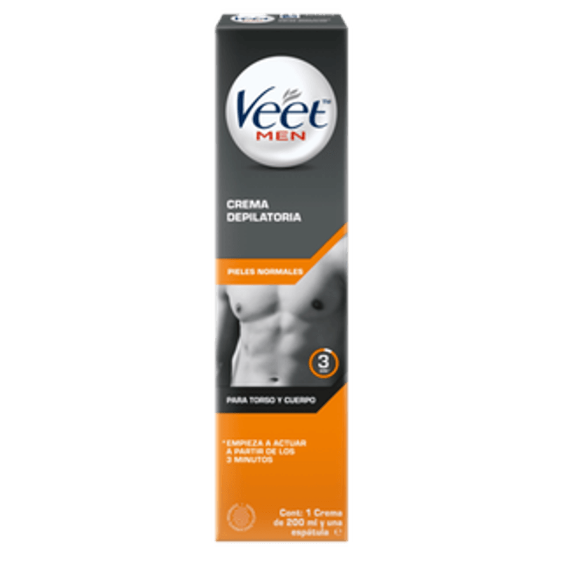 Veet Men Kit Depilación para Zonas Íntimas del Cuerpo, Crema Depilatoria  Hombre 100 ml y Bálsamo Post-Depilación 50 ml, Envío 48/72 horas