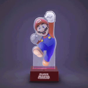 Lampara Super Mario Acrylic Light 1 Pz