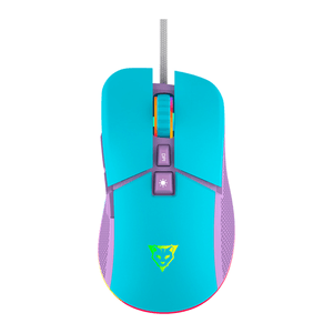 Mouse Gaming Alambrico Azul Rgb 7 Botones Hasta D 1 Pz