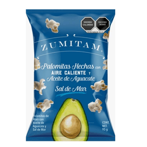 Zumitam Palomitas Sal de Mar con Aceite de Aguacat 95 Gr