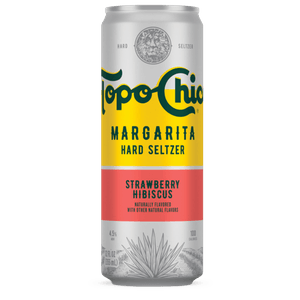 Hard Seltzer Topo Chico Margarita Sabor Fresa Jamaica 4.5° 355 ml