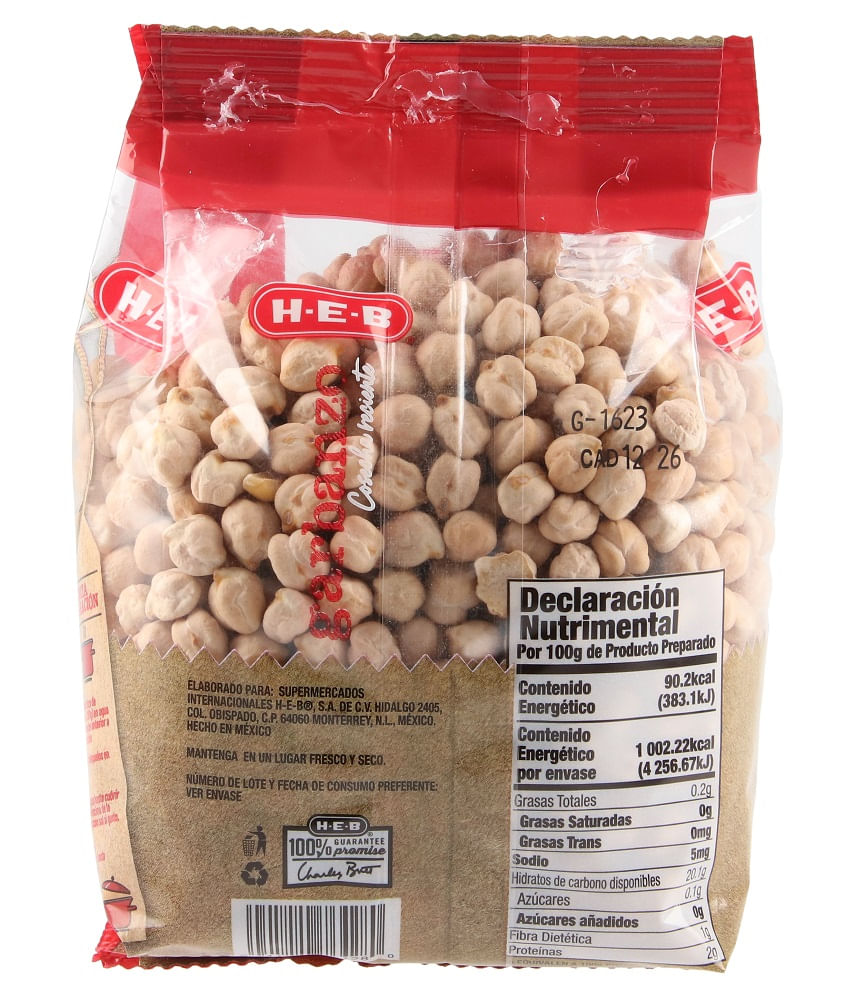 HEB Garbanzo en Bolsa 500 g HEB México