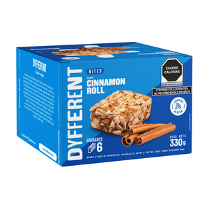 Dyfferent Six Pack Bites Almendra Cinnamon Roll 330 g Dyfferent Six Pack Bites Almendra Cinnamon Roll  330 Gr