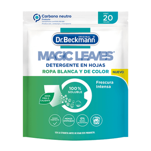 Detergente en Laminas Magic Leaves 81 Gr