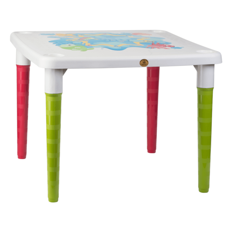 Mesa Infantil Decorada Ardilla - Plásticos del Hogar