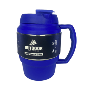 Vaso Termico Outdoor Solutions Azul 20 Oz (590 Ml 1 Pz