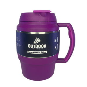 Vaso Termico Outdoor Solutions Rosa 20 Oz (590 Ml 1 Pz