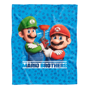 Frazada 1.27 X 152 Cm Mario Bros 1 Pz