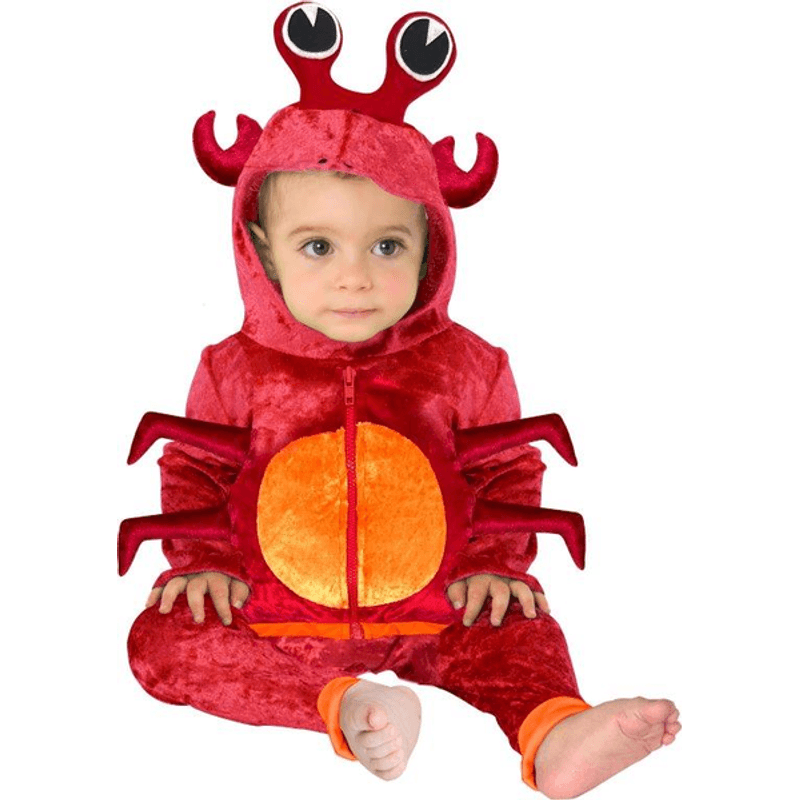 Disfraz de cangrejo para bebé