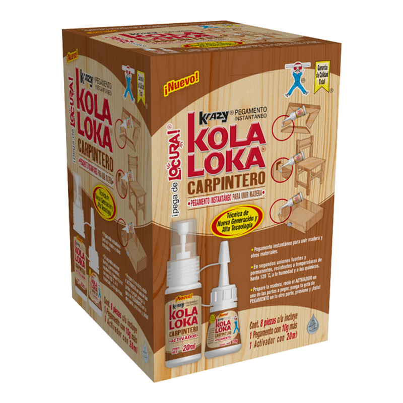 Pegamento Kola Loka Carpintero KLCARP-10 10 g