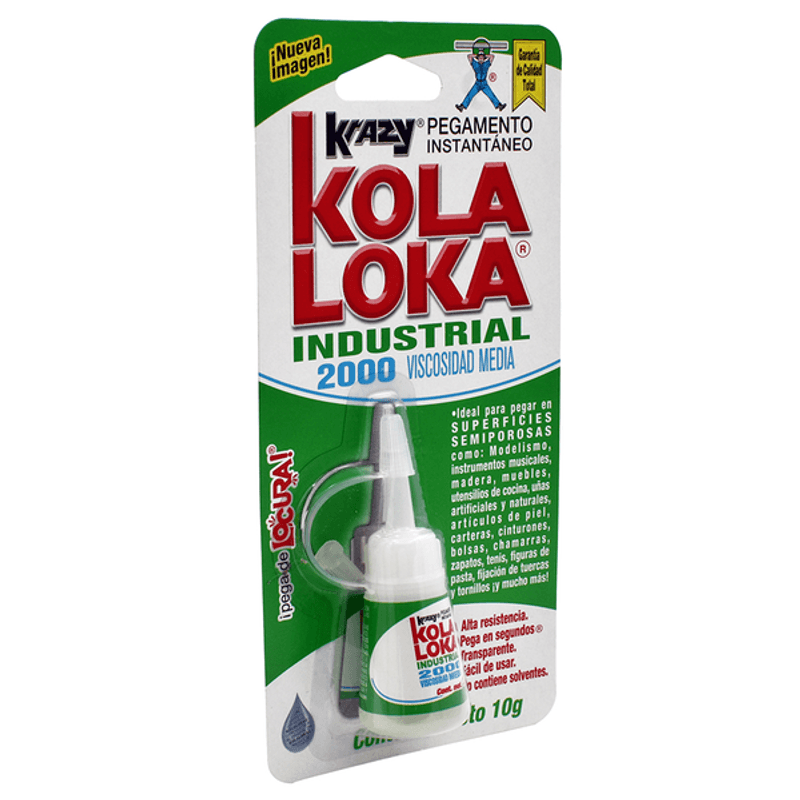 Kola Loka Lady - Pegamento Instantáneo para Uñas con Aplicador UV