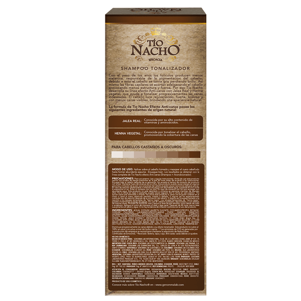 Tio Nacho Shampoo Henna Egipcia 415 Ml - H-E-B México