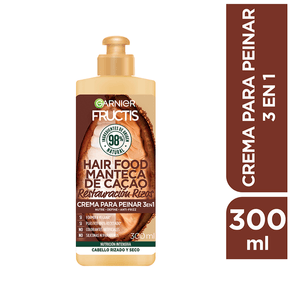 Garnier Fructis Crema Para Peinar Hair Food Cacao 300 ml