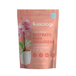 Sustrato Para Orquídeas Orgánico 7.5l (900g) 1 Pz