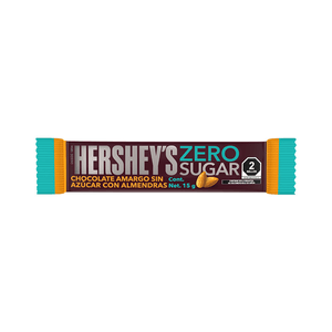 Hershey'S Zero Sugar Chocolate con Almendras 15 g