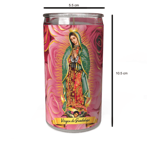 Veladora Mini Virgen de Guadalupe 1 Pz