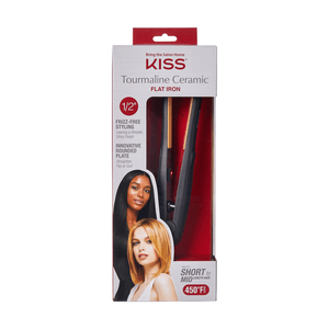 Kiss Detail Styler Flat Iron 1/2 Inch 1 Pz