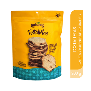 Tostalletas Galleta Crujiente de Garbanzo 200 Gr