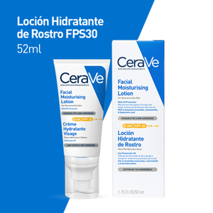 Locion Hidratante de Rostro Fps30 Piel Seca Loci 52 Mm