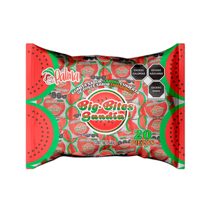 Bokados Goma Sandia Big Bite Sandia con 20 pz