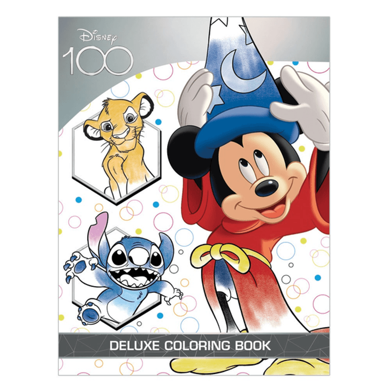 Libro Colorear Disney 100 80 Pgs Varios Great Moments