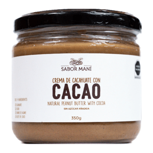 Crema de Cacahuate con Cacao 350g 350 Gr