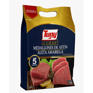 Comida Medallon Atun 5 Pz