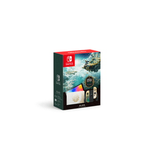 Consola Nintendo Switch Oled Special Edition The Legend of Zelda Tears of the Kingdom Negro y Dorado