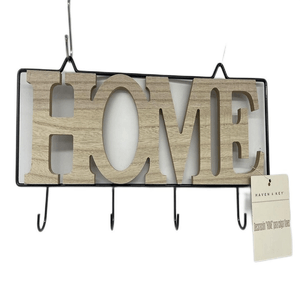 Decoracion de Pared ''Home'' 32*2.5*16cm 1 Pz