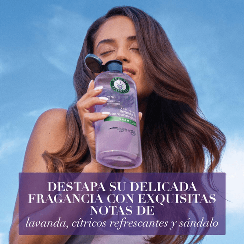 Comprar Shampoo Herbal Essences Antifrizz Lavanda & Aceite De Almendras -  600ml