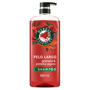 Shampoo Granada Y Proteína Vegana 600 Ml