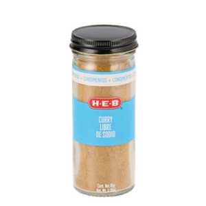 HEB Curry Libre de Sodio 65 g