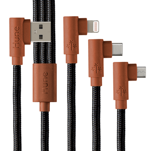 Hune Cable Hiedra 3 en 1 Color Corteza