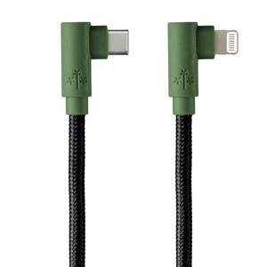 Hune Cable Hiedra C USB C a Lightning Color Bosque 1 pz