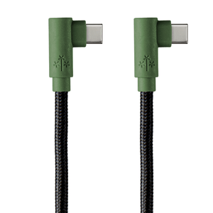 Hune Cable Hiedra C USB C a USB C Color Bosque 1 pz