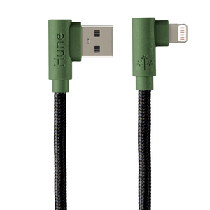 Hune Cable Hiedra USB a Lightning Color Bosque 1 pz