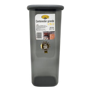 Contenedor Grande Cocina Mía Gris 1750 Ml 1 Pz