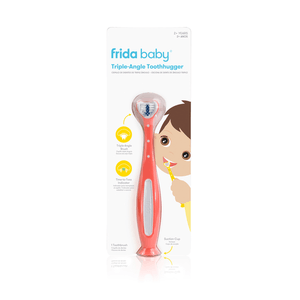 Frida Baby Cepillo de Dientes Triple Ángulo Rosa 1 Pz