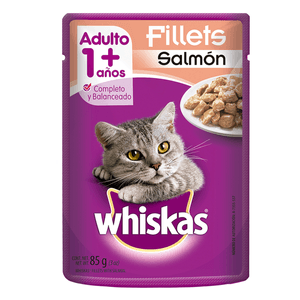 Whiskas Alimento Húmedo Gato Salmón 85 g