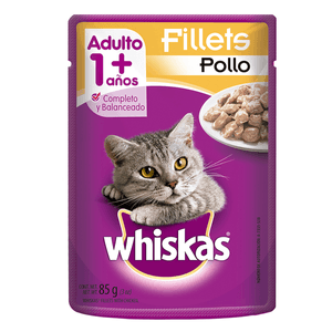 Whiskas Alimento Húmedo Gato Pollo 85 g Ruz Ratón de Juguete para Gato Minnie Mouse