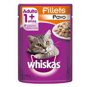 Whiskas Alimento Húmedo Gato Pavo 85 g Whiskas Alimento Húmedo Gato Pollo 85 g