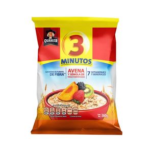 Quaker Avena 3 Minutos 370 g