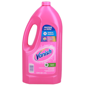 Quitamanchas Vanish Líquido Rosa 1.7 L