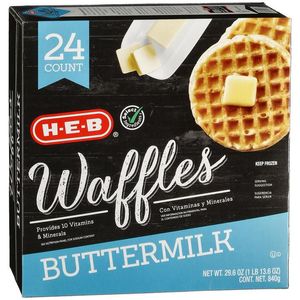 HEB Waffles Mantequilla 840 g