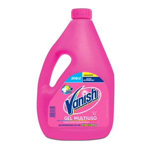 Quitamanchas Vanish Líquido Rosa 4 L