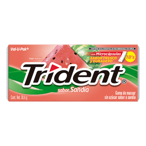 Trident Goma de Mascar Sandía 31 g