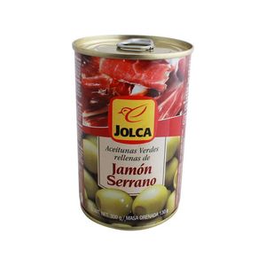 Jolca Aceitunas Rellenas con Jamón en Lata 300 g