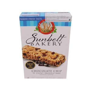 Sunbelt Barras de Granola Chocolate Chip 300 g