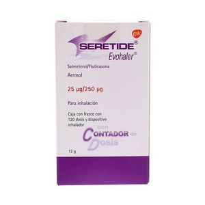 Seretide Evoh 25/250mc 120 Dosis 120 Pz